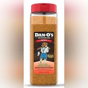 Dan-O's Spicy Low Sodium 20oz BBQ Grill Seasoning NEW